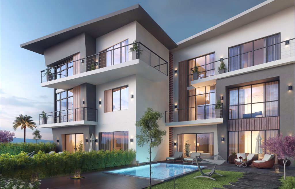 Moderne Villa mit privatem Pool in einem Resort von Forward Development in Sahl Hasheesh