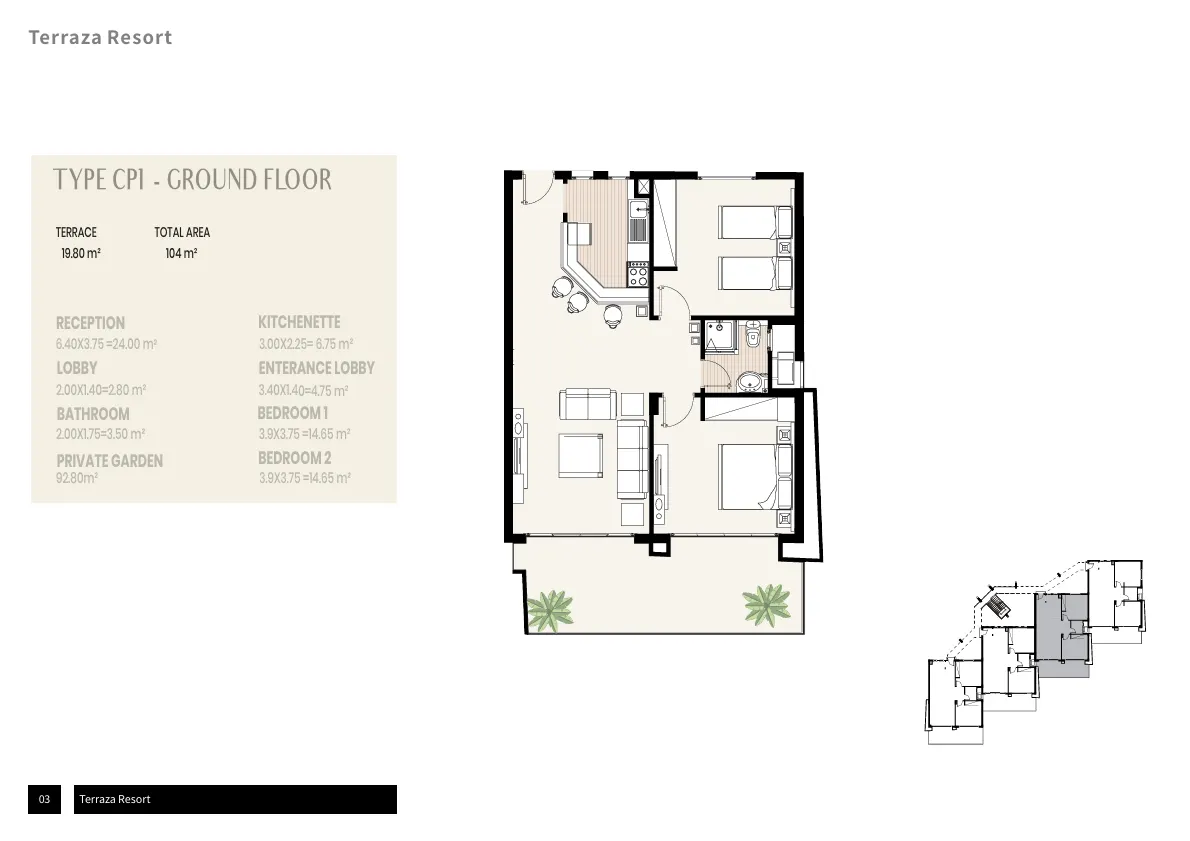 Two-Bedroom Apartment for Sale at Lana Hills – 106