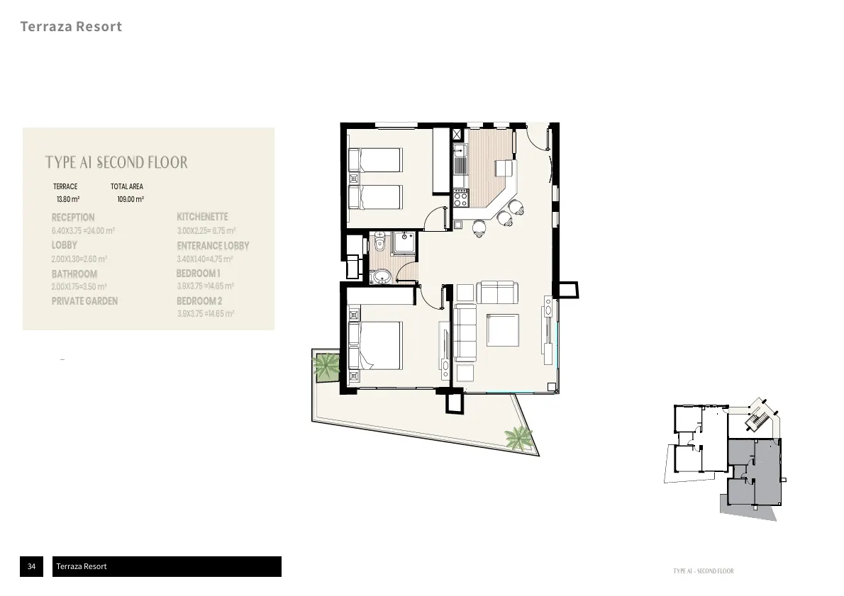 Two-Bedroom Apartment for Sale at Lana Hills – 91