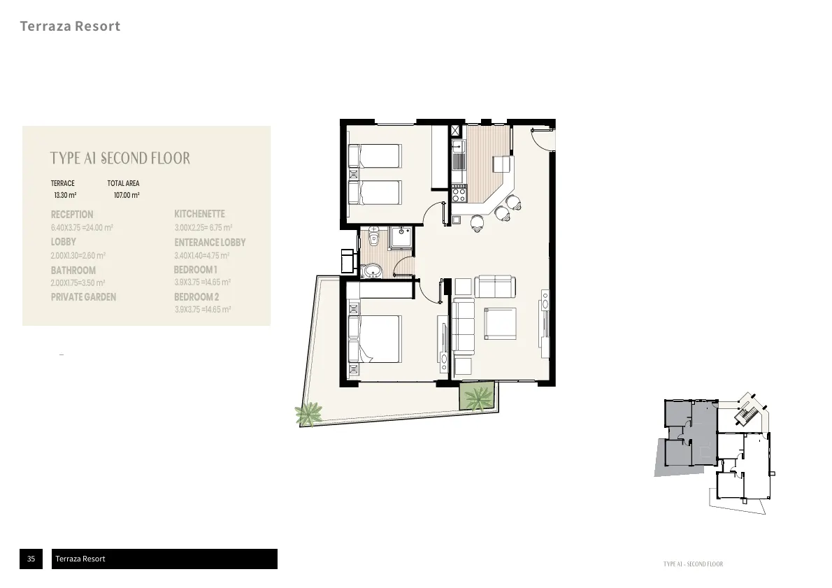 Two-Bedroom Apartment for Sale at Lana Hills – 90