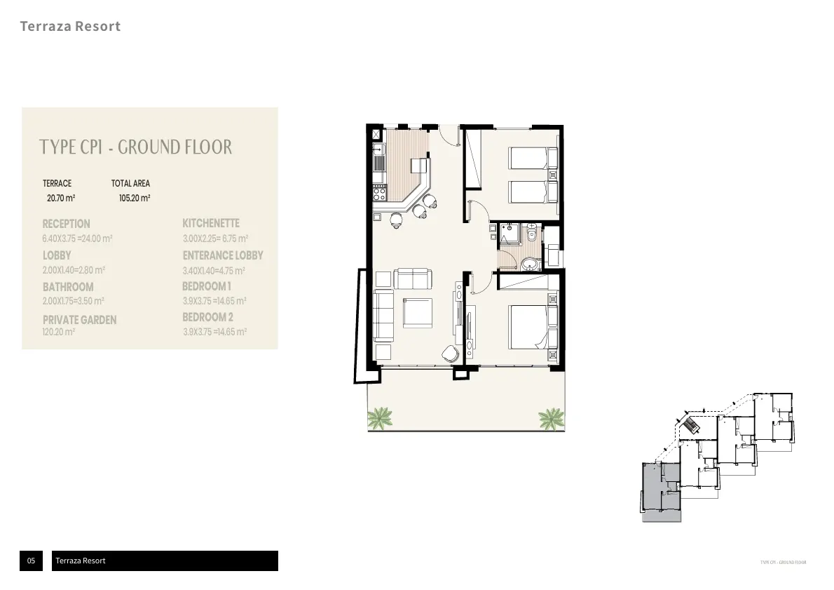 Two-Bedroom Apartment for Sale at Lana Hills – 104