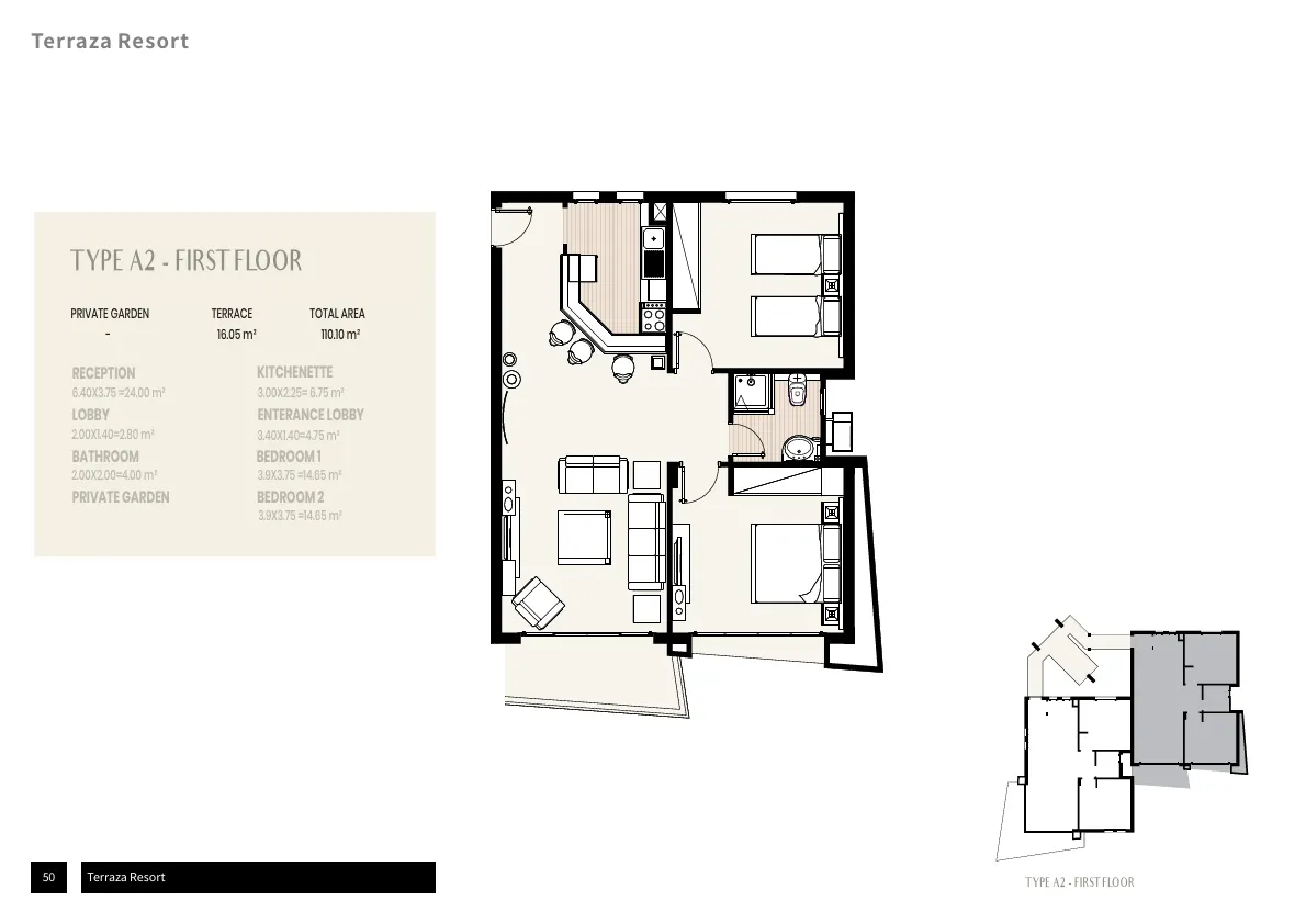 Two-Bedroom Apartment for Sale at Lana Hills – 75