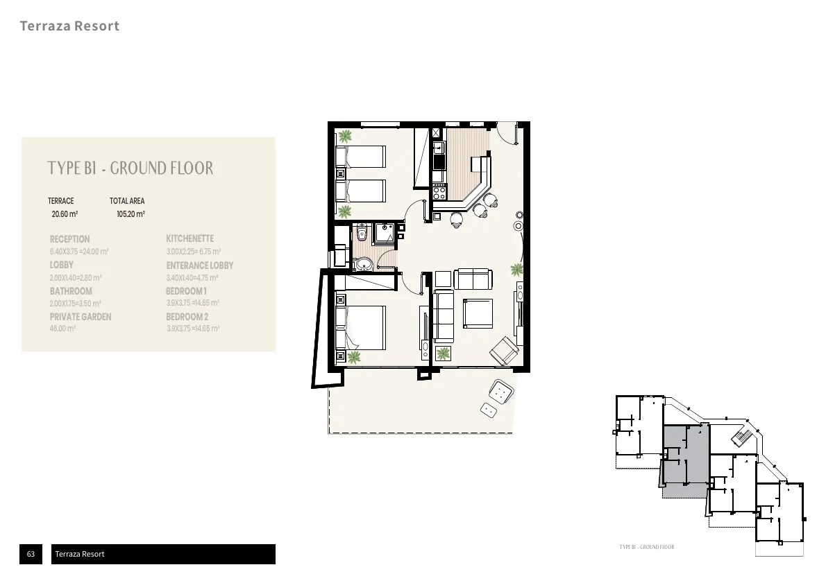 Two-Bedroom Apartment for Sale at Lana Hills – 62
