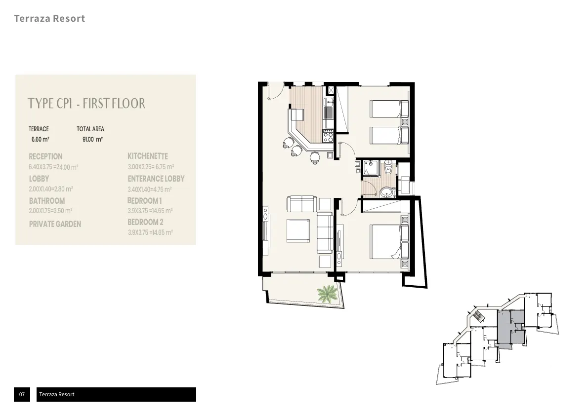 Two-Bedroom Apartment for Sale at Lana Hills – 102