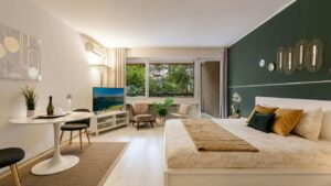 Studio for sale Sahl Hasheesh with sea view and resort amenities