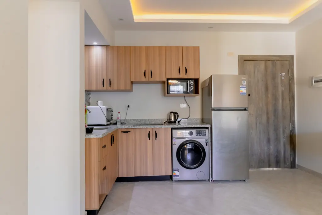 One-bedroom apartment at Panorama View, Sahl Hasheesh – fitted kitchen
