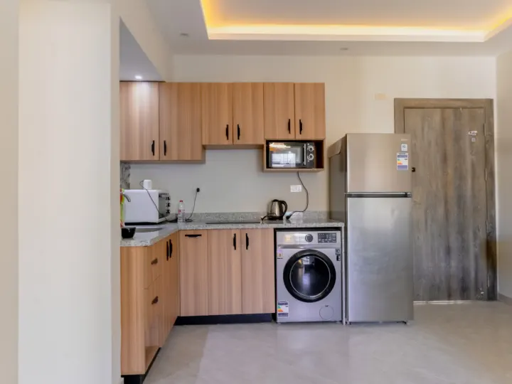 One-bedroom apartment at Panorama View, Sahl Hasheesh – fitted kitchen
