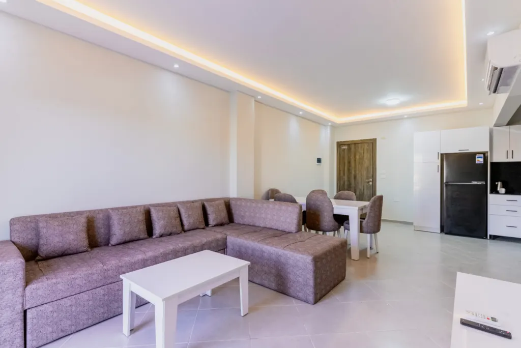 Two-bedroom apartment at Panorama View, Sahl Hasheesh – living room