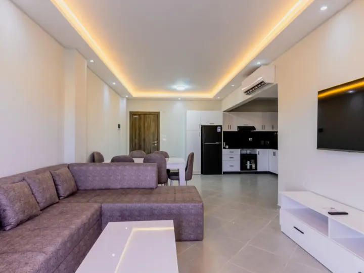 Two-bedroom apartment at Panorama View, Sahl Hasheesh – living room