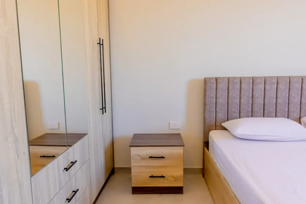 Two-bedroom apartment at Panorama View, Sahl Hasheesh – double bedroom
