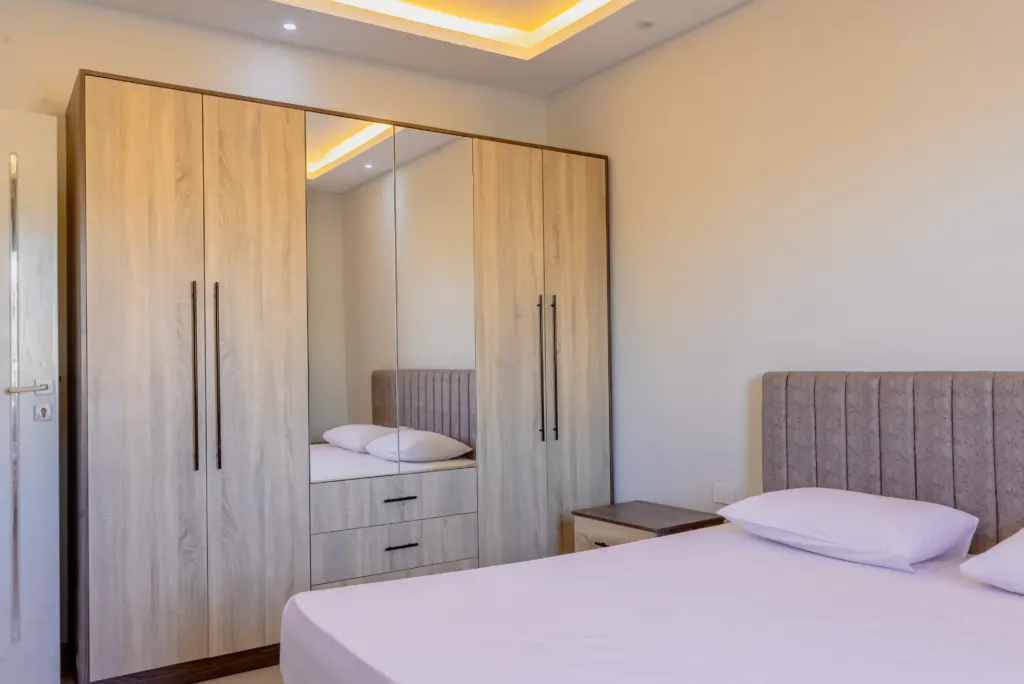 Two-bedroom apartment at Panorama View, Sahl Hasheesh – double bedroom